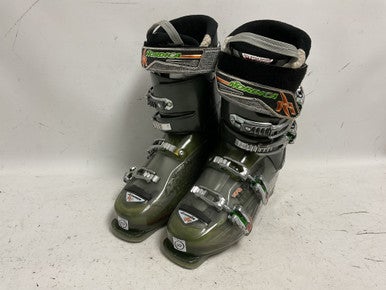 Used Nordica HOT ROD 9.5 Mens DH Ski Boot Green 285 MP - M10.5 - W11.5 11855-S000190410