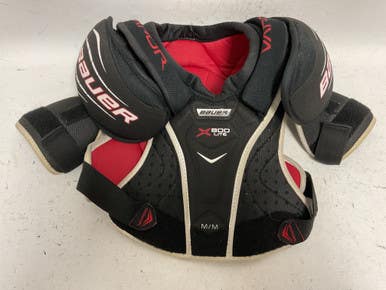Used Bauer VAPOR X800 LITE Junior Shoulder Pads MD 11855-S000190461
