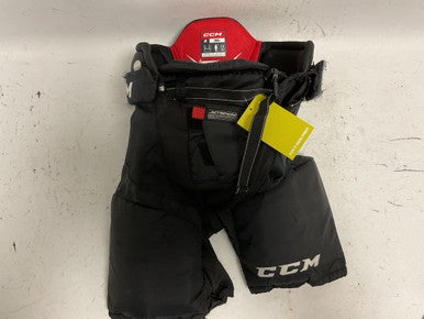 Used CCM JETSPEED FT485 Junior Pant Black And Red SM 11855-S000190492
