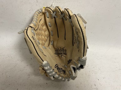 Used Rawlings H100BC BB/SB Glove RH Throw Tan 10" 11855-S000190534