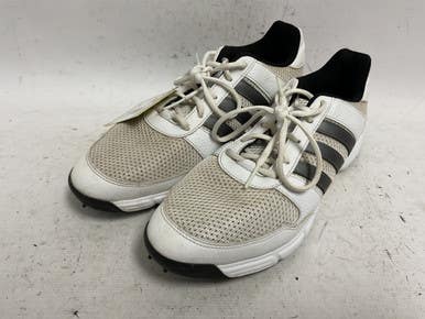 Used Adidas F33549 Mens Golf Shoes White Senior 10 11855-S000190543