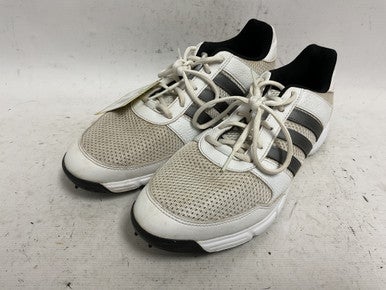 Used Adidas F33549 Mens Golf Shoes White Senior 10 11855-S000190543