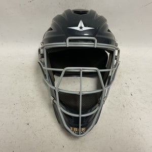 Used All-Star MVP2500-1 Catchers Helmet w/Mask Navy Blue L/XL 11855-S000190559