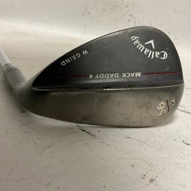 Used Callaway MACK DADDY 4 W GRIND Golf Wedge Mens RH 56 Degree 11855-S000190581