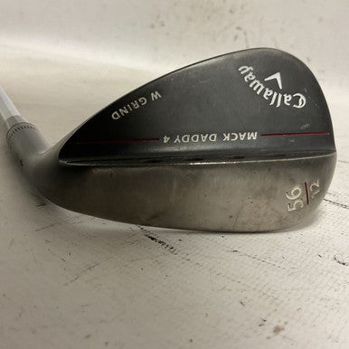 Used Callaway MACK DADDY 4 W GRIND Golf Wedge Mens RH 56 Degree 11855-S000190581