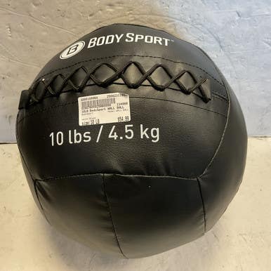 Used BodySport WALL BALL Wall Ball Black 10 lb 11855-S000189964