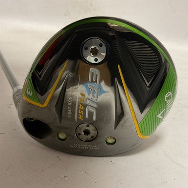 Used Callaway EPIC FLASH SUB ZERO Mens Fairway Wood RH 3 Wood 11855-S000190030