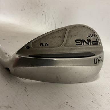 Used Ping M/B BLACK DOT Golf Wedge Mens RH 52 Degree 11855-S000190028