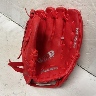 Used Franklin 22734 BB/SB Glove T-ball Red 9" 11855-S000190140
