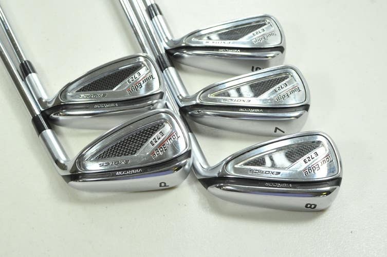Tour Edge Exotics C723 6-PW Iron Set Regular Flex RH Elevate MPH Steel # 202551