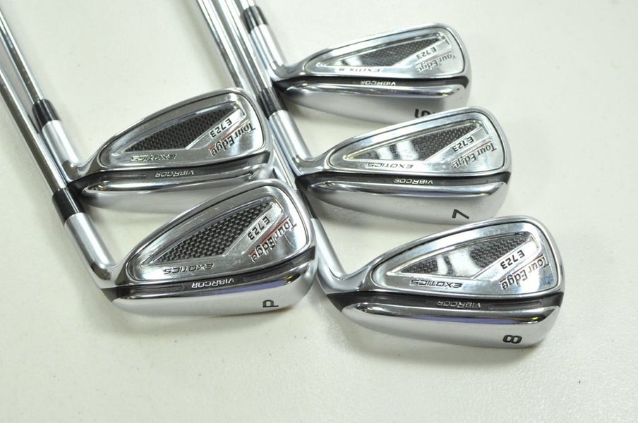 Tour Edge Exotics C723 6-PW Iron Set Regular Flex RH Elevate MPH Steel # 202551