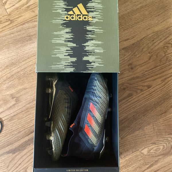 Pogba Limited Edition Men's Size M 9.0 (W 10.0) Adidas Predator 18+ Cleats Excellent Condition-Used