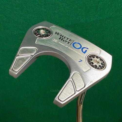 Lady Odyssey White Hot OG 7 32" Double-Bend Mallet Putter w/Stroke Lab & HC