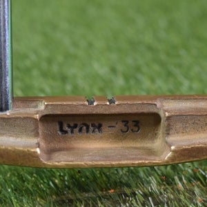 VINTAGE LYNX-33 35.5 BLADE PUTTER W/ LYNX STEEL SHAFT ~ WOW!!
