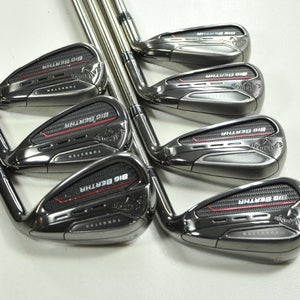 Callaway Big Bertha 2023 5-PW,SW Iron Set Regular Flex RH RCH Graphite  # 201948