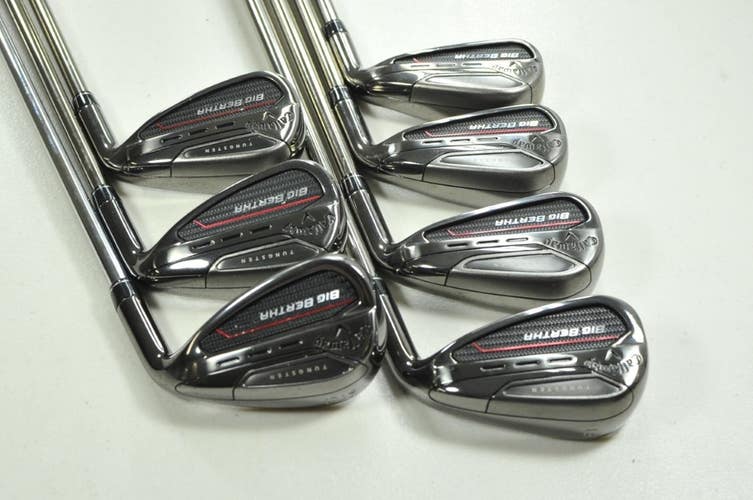 Callaway Big Bertha 2023 5-PW,SW Iron Set Regular Flex RH RCH Graphite  # 201948