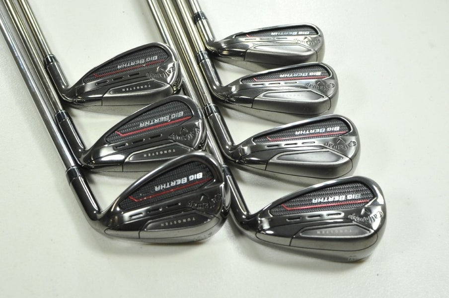 Callaway Big Bertha 2023 5-PW,SW Iron Set Regular Flex RH RCH Graphite  # 201948