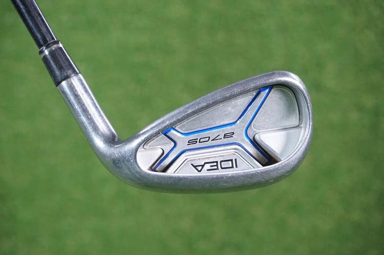 ADAMSGOLF A7OS IDEA 9 IRON GRAPHITE PROLAUNCH AXIS TECH REGULAR FLEX SHAFT ~ WOW
