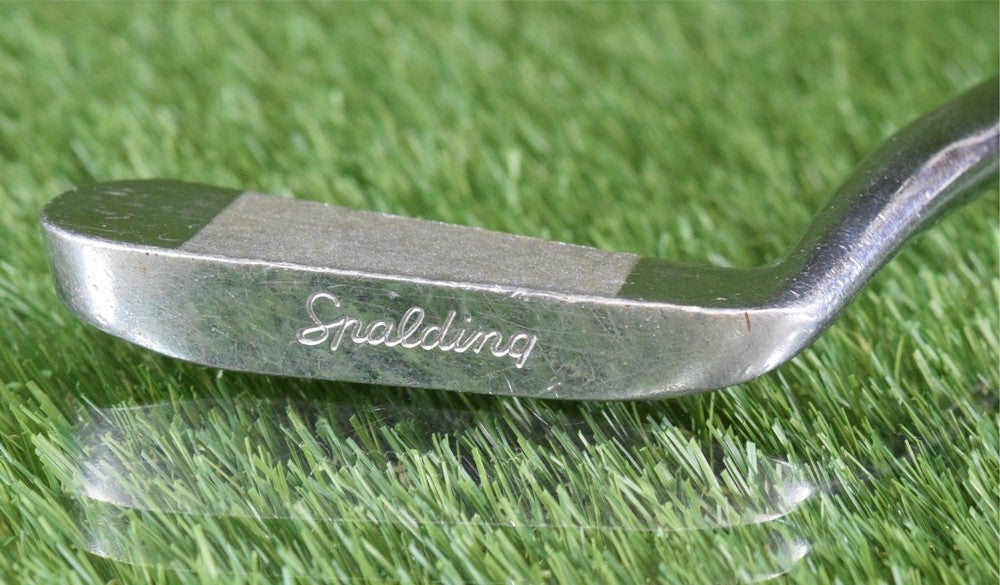 VINTAGE SPALDING ALBALDING HEEL PERSONAL PUTTER W/ TRUE TEMPER STEP DOWN SHAFT