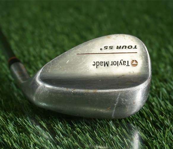 TAYLORMADE TOUR 55* SAND WEDGE W/ WEDGE FLEX STEEL SHAFT, ALL ORIGINAL ~ W@W!!