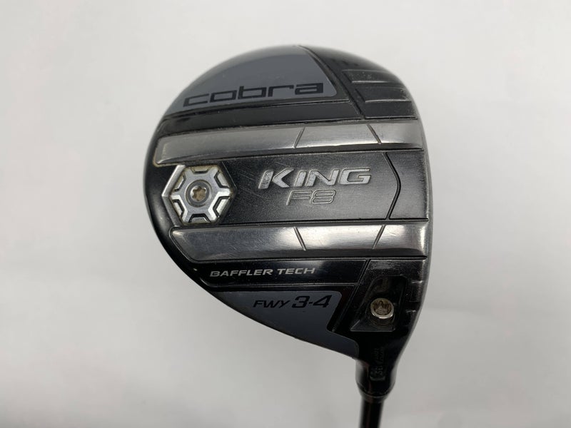 Cobra KING F8 3-4 Fairway Wood 13.5* Aldila NV Blue 70g Regular Graphite Mens RH