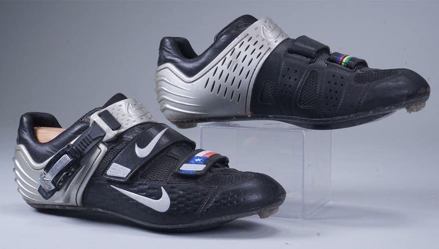 NIKE LANCE ARMSTRONG LIMITED EDITION CYCLING SHOES CARBON FIBER US MEN'S 8 41 EU