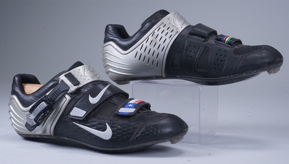 NIKE LANCE ARMSTRONG LIMITED EDITION CYCLING SHOES CARBON FIBER US MEN'S 8 41 EU