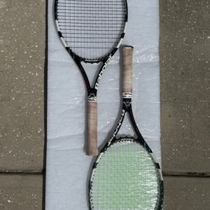 Two Babolat Pure Drive Roddick GT 2012, 4 3/8