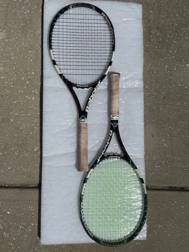 Two Babolat Pure Drive Roddick GT 2012, 4 3/8