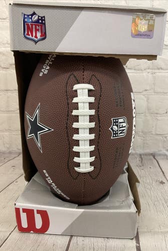 Wilson NFL Silver Series DALLAS COWBOYS Official Size Football