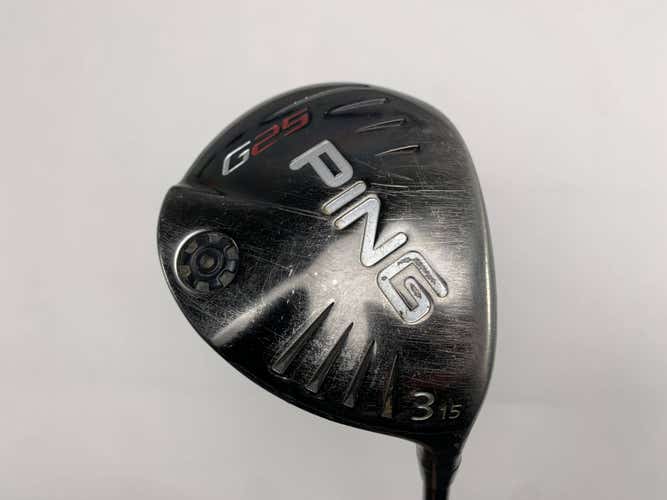 Ping G25 3 Fairway Wood 15* TFC189 Stiff Graphite Mens RH