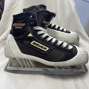 Senior Size 7 Bauer Supreme 3000 Ice Hockey Goalie Skates