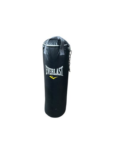 Used Everlast 70LB BAG Boxing Heavy Bag Black 70 lb 11833-S000165995