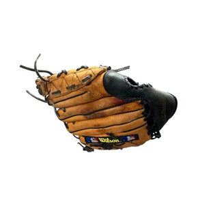Used Wilson A2495 BB/SB Glove T-ball Brown 10" 11833-S000165990