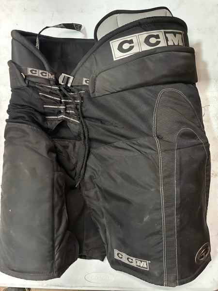 Black Senior Large CCM Super Tacks 892 Hockey Pants (Used)