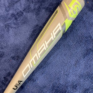2020 Louisville Slugger Omaha 5 Alloy Bat USABat Certified (-10) Alloy 18 oz 28" (Used)