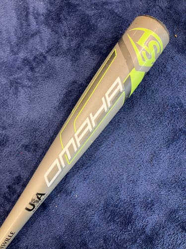 2020 Louisville Slugger Omaha 5 Alloy Bat USABat Certified (-10) Alloy 18 oz 28" (Used)