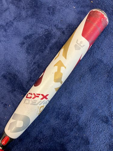 White 2018 DeMarini CFX Composite Bat (-10) Composite 20 oz 30" (Used)