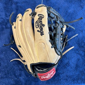 Brown Rawlings Gold Glove Elite RH Outfield Baseball Glove 11.5" (Used)