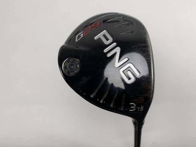 Ping G25 3 Fairway Wood 15* TFC189 Stiff Graphite Mens RH Midsize Grip