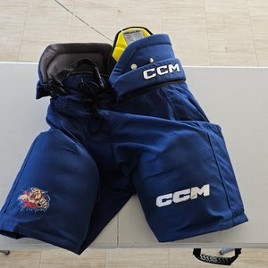 Men's Blue Senior Medium CCM HPTK Hockey Pants Pro Stock (Used)