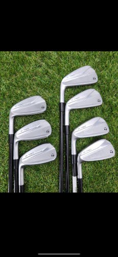 2021 TaylorMade P-790 Left Hand Iron Set Regular Flex Graphite Shaft (Used)
