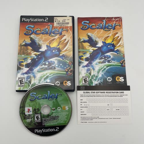Scaler (Sony PlayStation 2, 2004) PS2 Video Game Complete CIB W/ Manual Tested