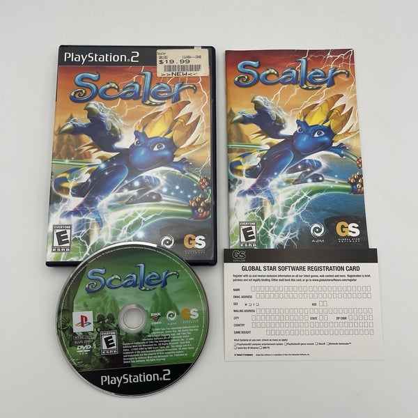 Scaler (Sony PlayStation 2, 2004) PS2 Video Game Complete CIB W/ Manual Tested