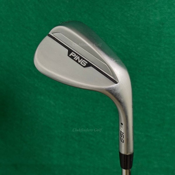 Ping S159 Chrome Black Dot 56-S12 56 Sand Wedge Nippon Z-Z115 Steel Wedge Flex
