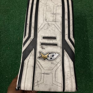 White Junior Brian's Optik X3 Goalie Gloves & Blockers Regular (Used)