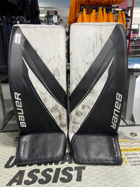 Used Bauer Vapor Hyperlite 2 Senior XS Goalie Pads