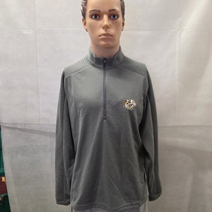 Nashville Predators Antigua 1/4 Zip Jacket M NHL