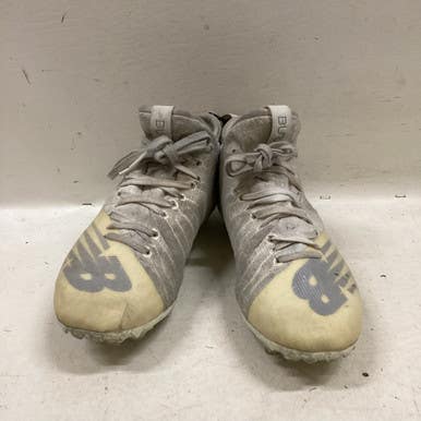 Used New Balance LAX Cleats Mens White Senior 7.5 11725-S000491833