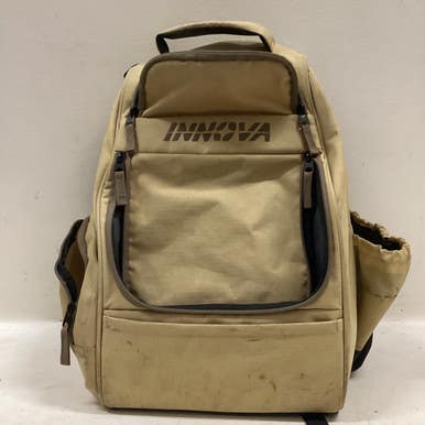 Used Innova Disc Golf Backpack Beige 11725-S000491818